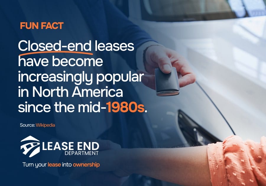 Fun fact about leasing a car